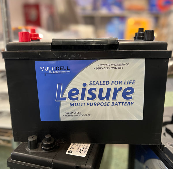 Multicell 110Ah Maintenance Free Leisure Battery