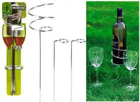 Wine Bottle And Glass Holders