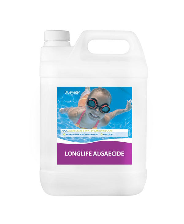 Longlife Algaecide 5 Litre - Bluewater Pool & Spa Chemicals