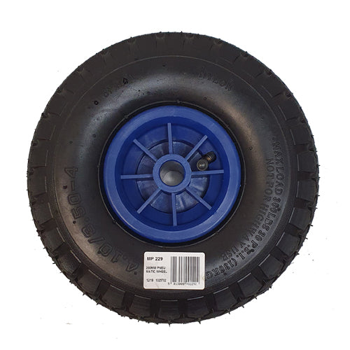 Maypole 260mm Pneumatic Rubber / Plastic Wheel