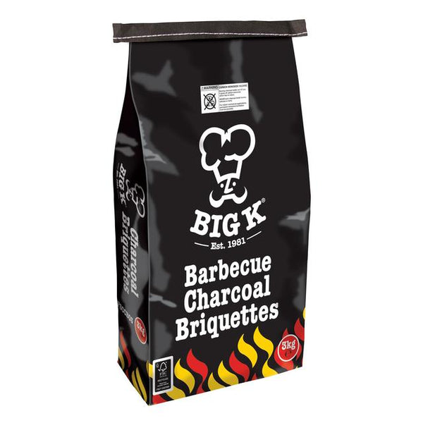 Big K 3kg Charcoal Briquettes