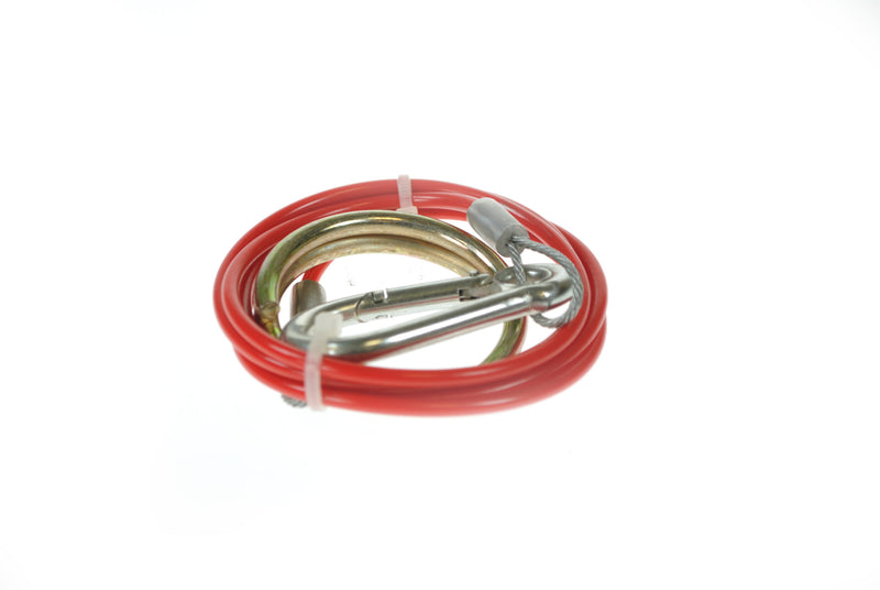 Maypole 1m x 3mm Red PVC Breakaway Cable