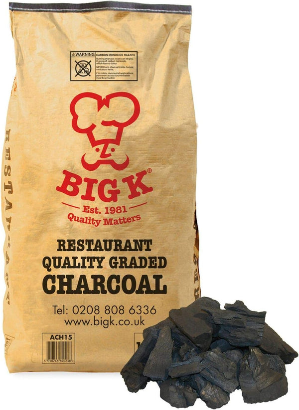Big K 15kg Restaurant Grade Charcoal