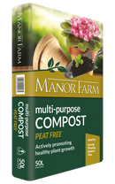 Manor Farm Multi-Purpose Compost Peat Free 50L