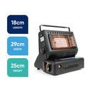 Streetwize Outdoor Portable Gas Heater & Camping Stove
