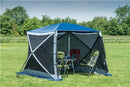 Quest Instant Spring Up Screen House 6 including 1 pair of side walls (colour - blue)