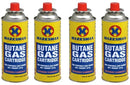 Butane Gas Cartridge pack of 4