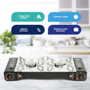 Double Burner Portable Gas Stove