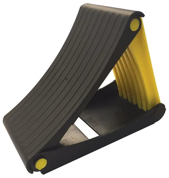 Pair of Folding Wheel Chocks with Spikes