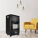 Leisurewize Portable Butane Gas Cabinet Heater - Black 4.2kw