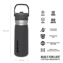 Stanley Go Flip Straw Water Bottle 0.65L