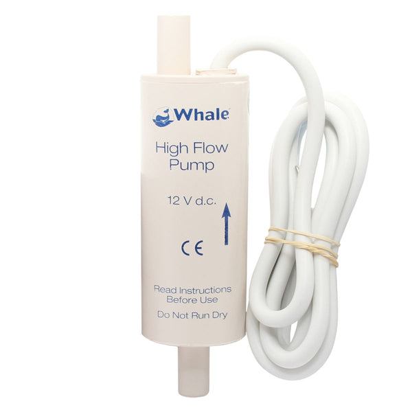 Whale High Flow 12V DC In Line Booster Pump