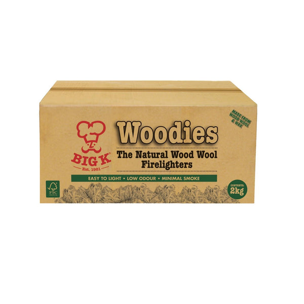 Big K Wood Wool Firelighters FSC® in a box