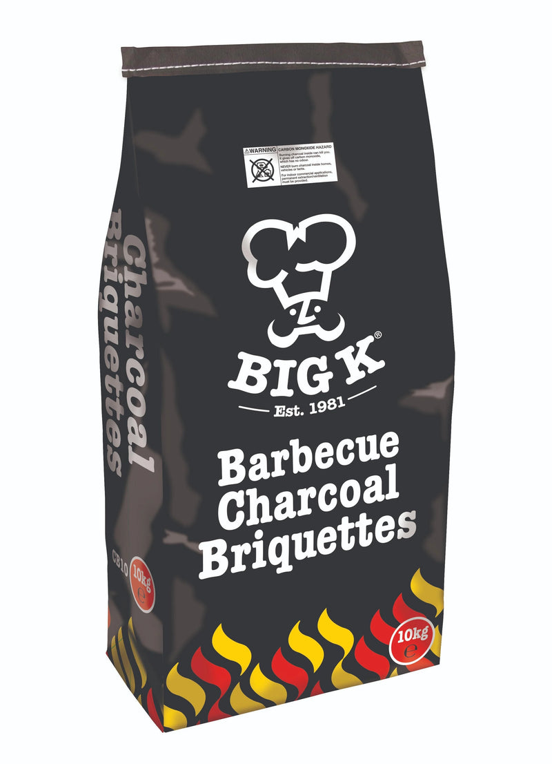 Big K 10kg Charcoal Briquettes