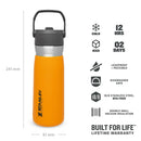 Stanley Go Flip Straw Water Bottle 0.65L