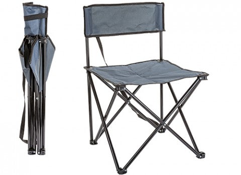 Summit Derby Camping Chair 45 x 45 x 75cm Slate Grey