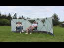 Outdoor Revolution Pronto Compact 4 Panel Windbreak (125 x 500)