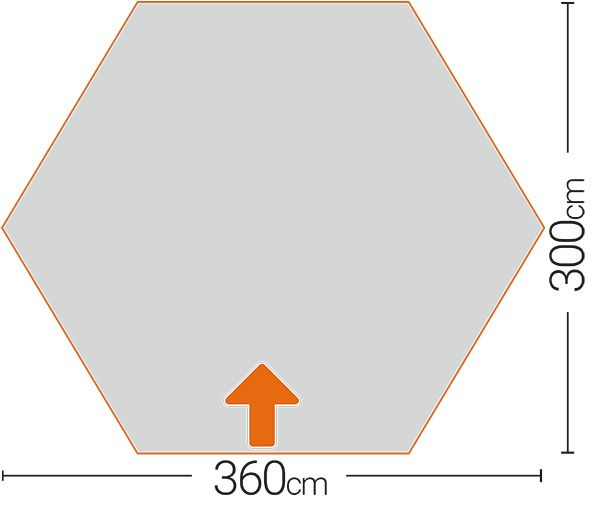 Quest Instant Spring Up Screen House 6 including 1 pair of side walls
