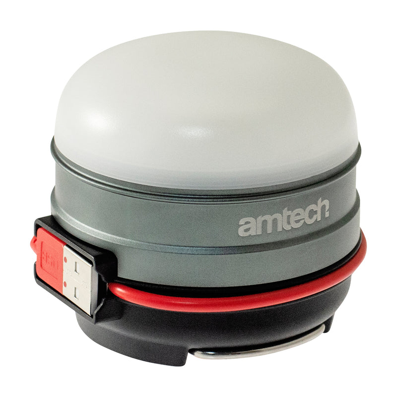 Amtech - Multi-Funcation USB Rechargable Lantern With Power Bank