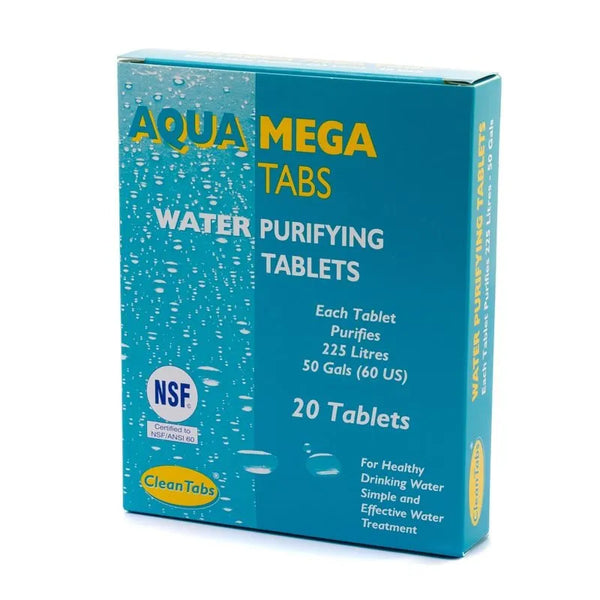 Aqua Mega Tabs 20 Tablets