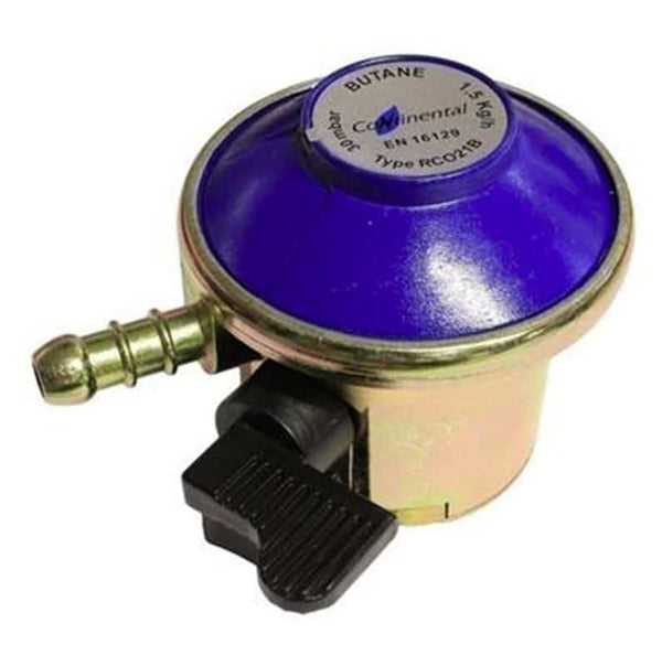 BUTANE LOW PRESSURE REGULATOR 1.5KG/HR 21MM