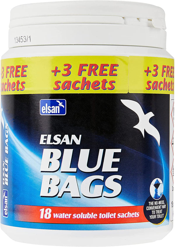 Elsan Blue Bags Toilet Sachets x 21
