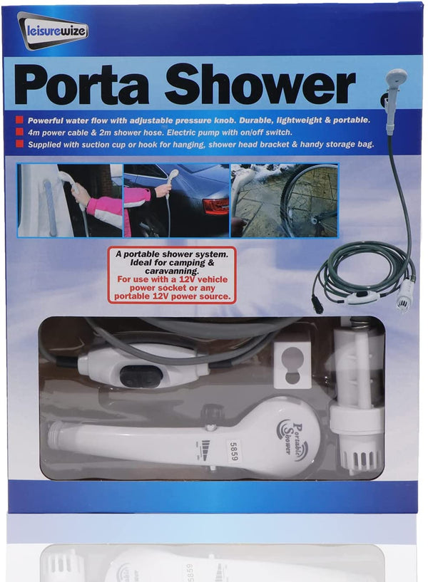 Leisurewize - Portable Shower 12V