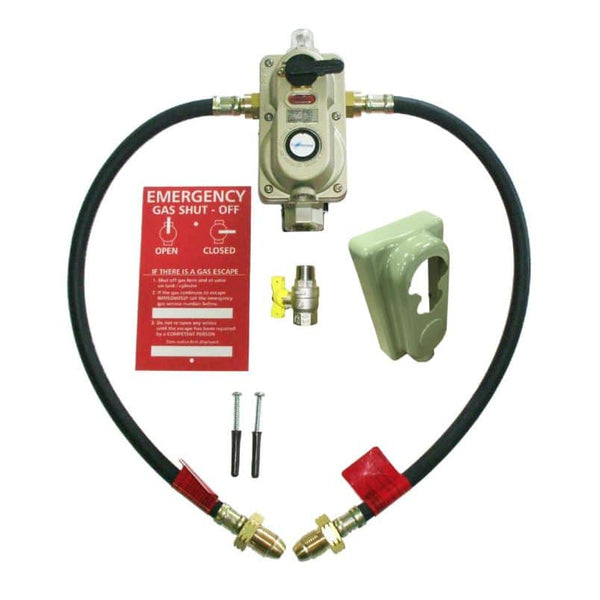 Continental 2-Cylinder Automatic Gas Changeover Valve With OPSO